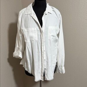White collar shirt